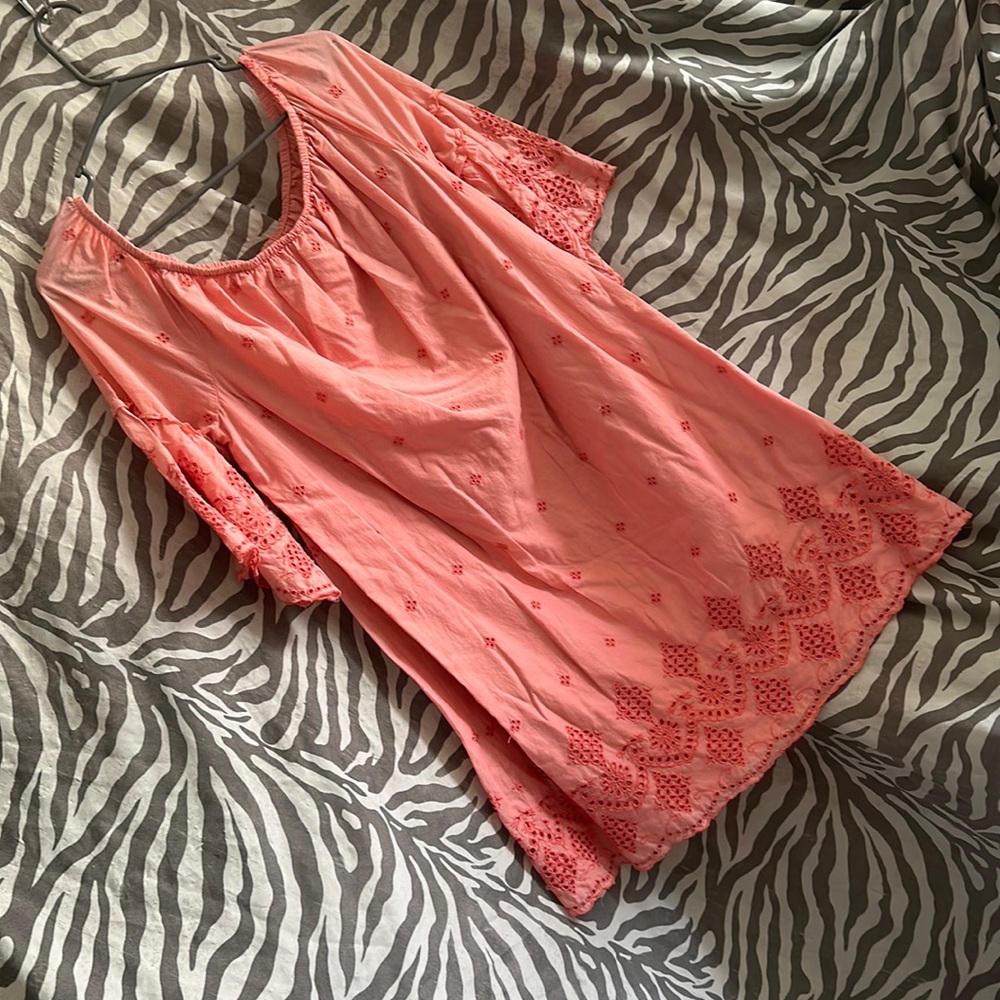 St. John’s Bay cotton/linen boho dress